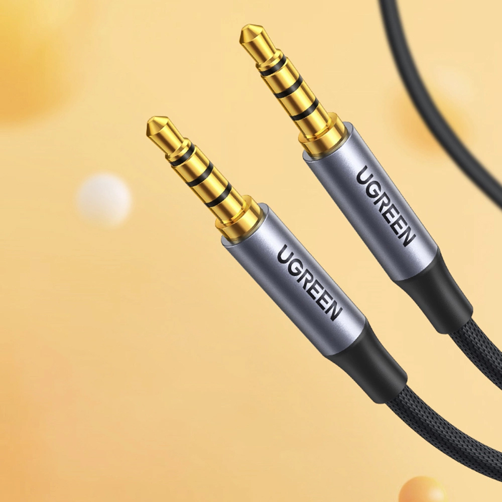 Audio kabel 3,5 mm - 3,5 mm UGREEN AV183, 1,5 m, černý