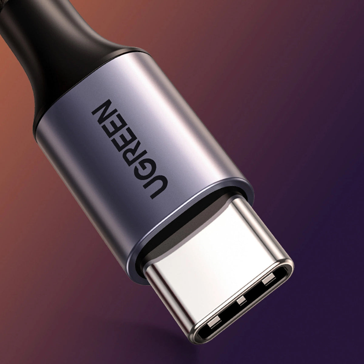 Audio kabel USB-C - 3.5mm UGREEN AV143, 1m, šedý
