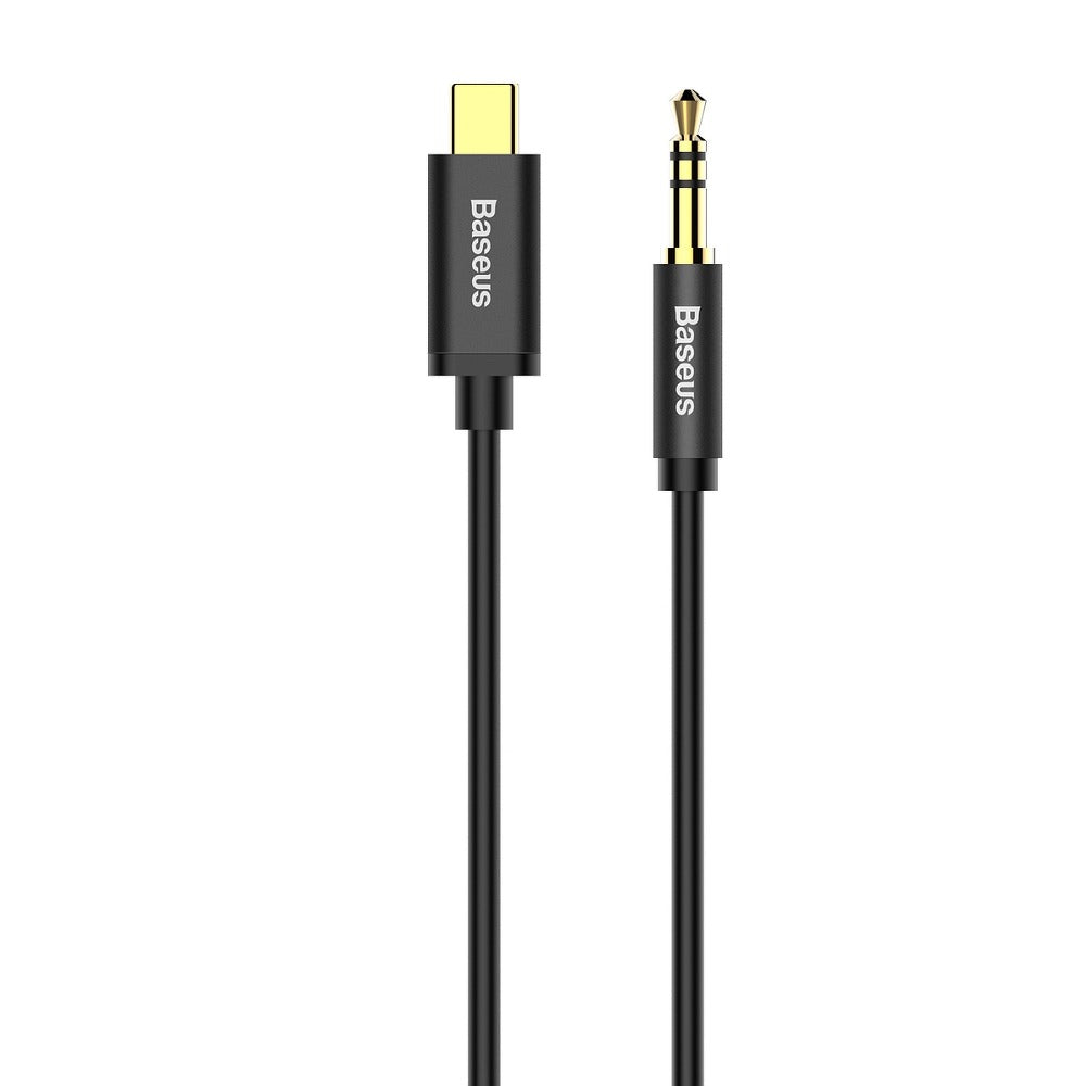 Audio kabel USB-C - 3.5mm Baseus Yiven M01, 1.2m, Černý CAM01-01
