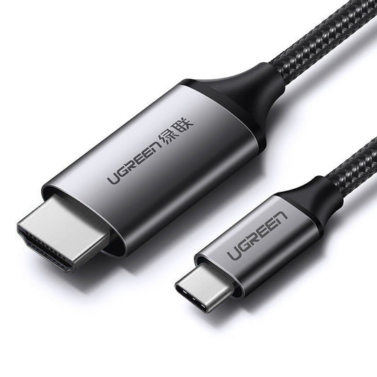 USB-C - HDMI audio a video kabel UGREEN MM142, 1,5 m, černý