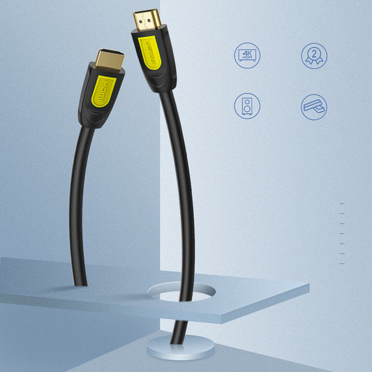 Video kabel UGREEN HD101, HDMI - HDMI, 4K, 2m, Černá Žlutá
