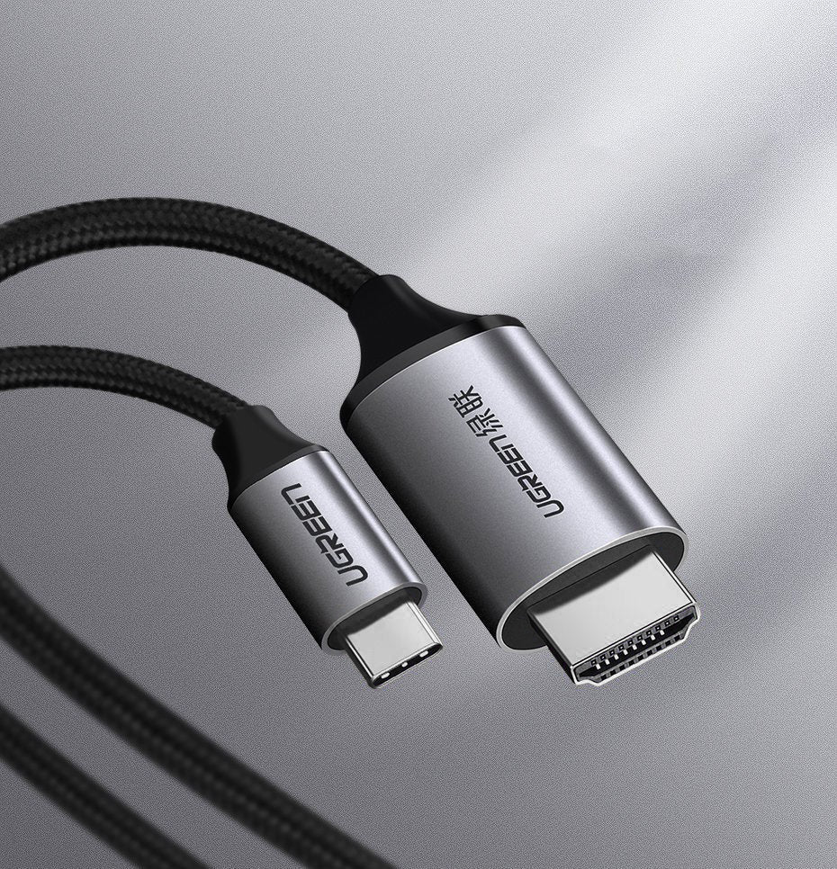 Audio a Video kabel USB-C - HDMI UGREEN MM142, 1.5m, Černý