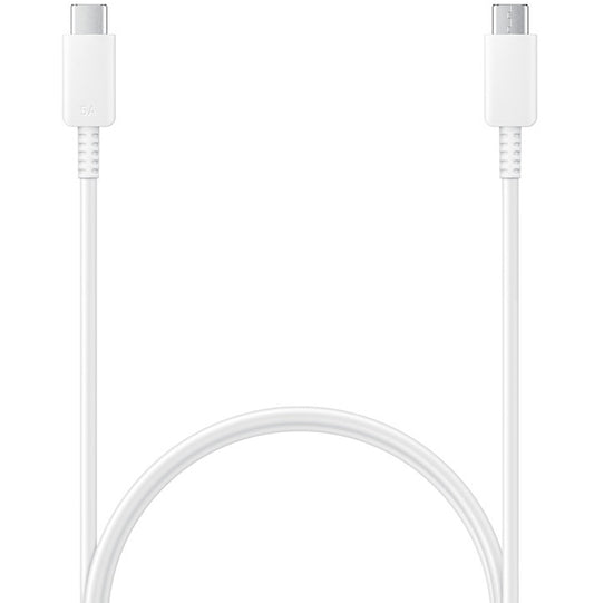 Datový a nabíjecí kabel USB-C - USB-C Samsung EP-DN975, 100 W, 1 m, bílý EP-DN975BWEGWWWW