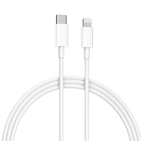 Xiaomi USB-C - Lightning datový a nabíjecí kabel USB-C - Lightning Xiaomi, 18W, 1m, bílý BHR4421GL
