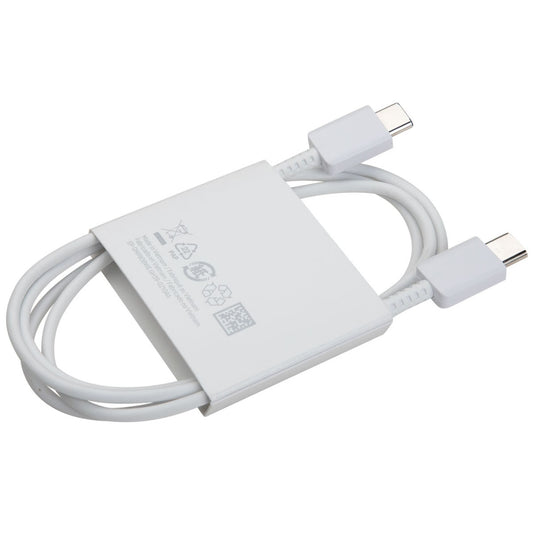 Kabel pro data a nabíjení USB-C - USB-C Samsung EP-DN980BWE, 25W, 1m, bílý GH39-02115A