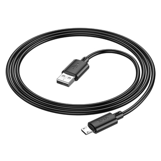 HOCO X88 USB-A - microUSB datový a nabíjecí kabel, 18W, 1m, černý