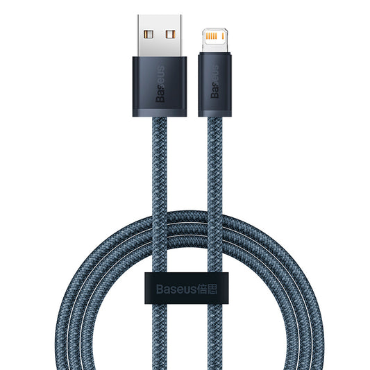 Datový a nabíjecí kabel USB-A - Lightning Baseus řady Dynamic, 18 W, 1 m, šedý