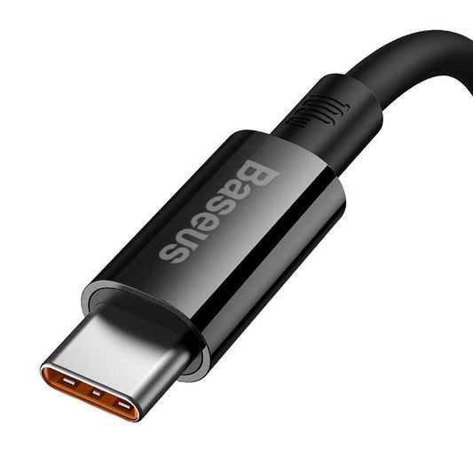 Datový a nabíjecí kabel Baseus Superior Series USB-A na USB-C, 100 W, 1 m, černý