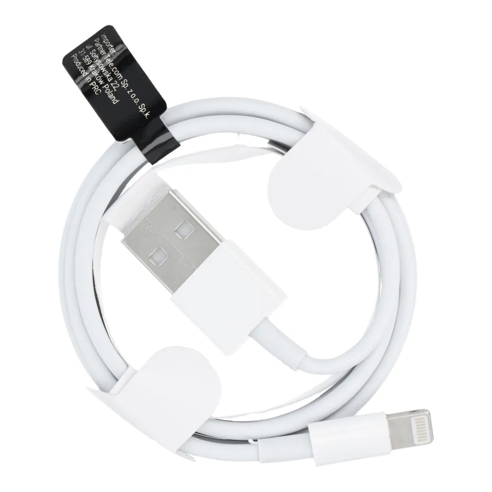 Datový a nabíjecí kabel USB-A - Lightning OEM HD5, 18W, 1m, bílý