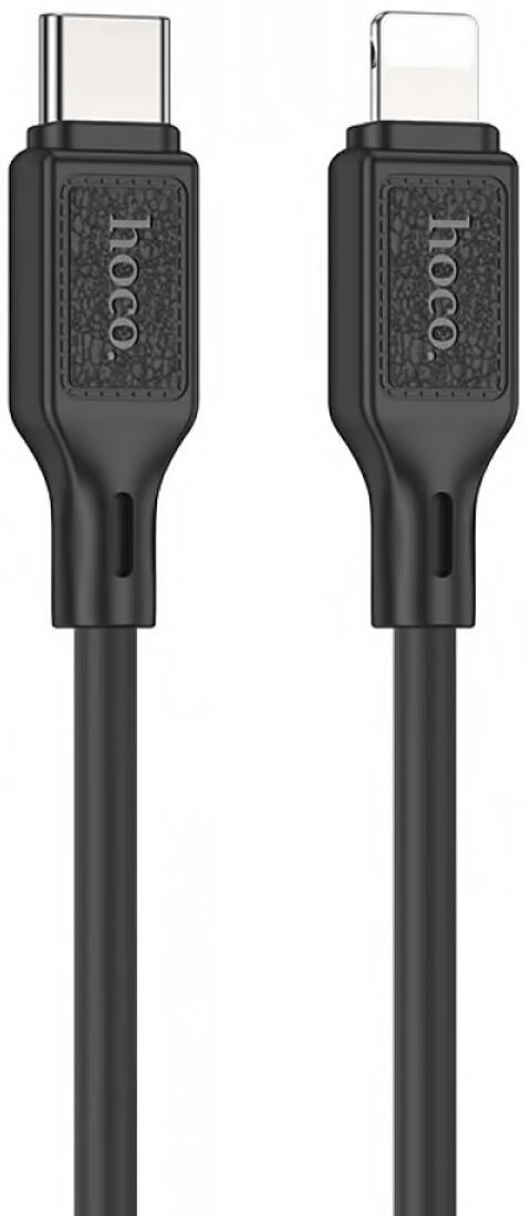 Datový a nabíjecí kabel USB-C - Lightning HOCO X90, 20 W, 1 m, černý