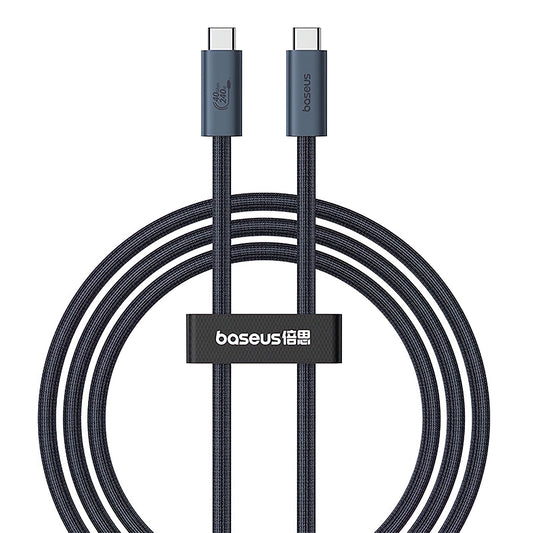Kabel pro data a nabíjení USB-C - USB-C Baseus Flash Series II, 240W, 1m, černý P10311803111-00