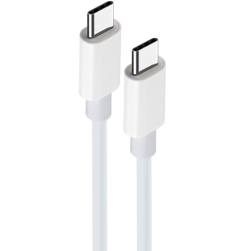 Kabel pro data a nabíjení USB-C - USB-C MaXlife MXUC-05, 100W, 1m, bílý