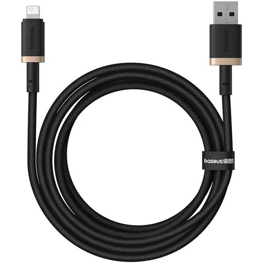 Datový a nabíjecí kabel USB-A - Lightning Baseus Dura Series, 18W, 1m, Zlatý P10377801U01-00