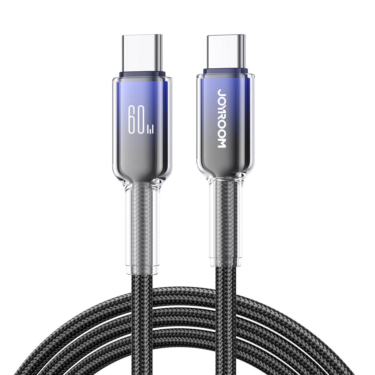 Kabel pro data a nabíjení USB-C - USB-C Joyroom S-A42, 60W, 1.2m, černý