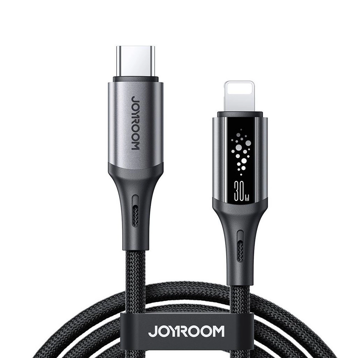 Datový a nabíjecí kabel USB-C - Lightning Joyroom S-A60 StarTalk, 30W, 1.2m, černý