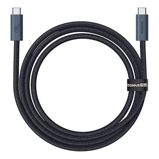Kabel pro data a nabíjení USB-C - USB-C Baseus Flash Series II, 240W, 1m, černý P10311803111-00