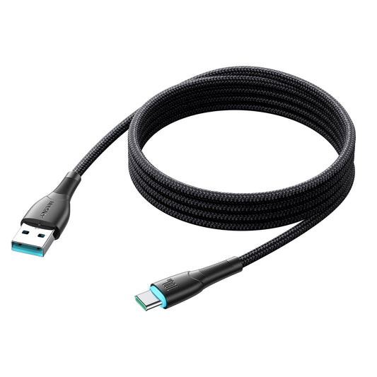 Kabel pro data a nabíjení USB-A - USB-C Joyroom S-A32, 100W, 1m, černý