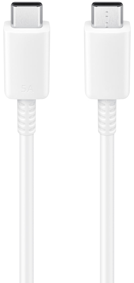 Datový a nabíjecí kabel USB-C - USB-C Samsung EP-DN975, 100 W, 1 m, bílý EP-DN975BWEGWWWW
