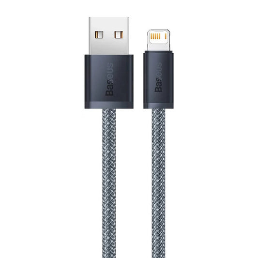 Datový a nabíjecí kabel USB-A - Lightning Baseus řady Dynamic, 18 W, 1 m, šedý