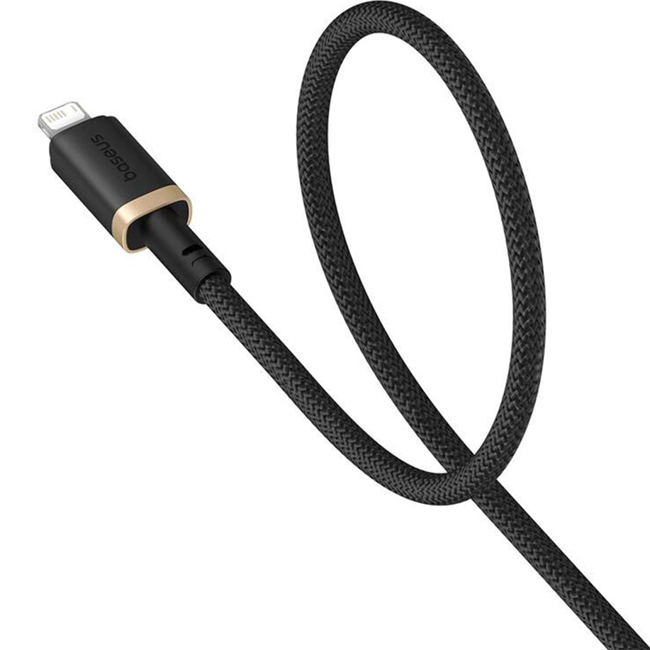 Datový a nabíjecí kabel USB-A - Lightning Baseus Dura Series, 18W, 1m, Zlatý P10377801U01-00