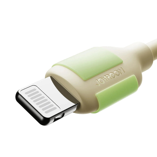 Datový a nabíjecí kabel USB-C - Lightning Joyroom S-A53, 30W, 2m, béžový