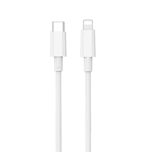 Datový a nabíjecí kabel USB-C - Lightning WiWu Wi-C008, 30W, 1.2m, bílý