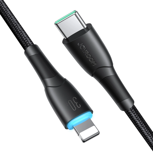 Datový a nabíjecí kabel USB-C - Lightning Joyroom S-A32, 30W, 1m, černý
