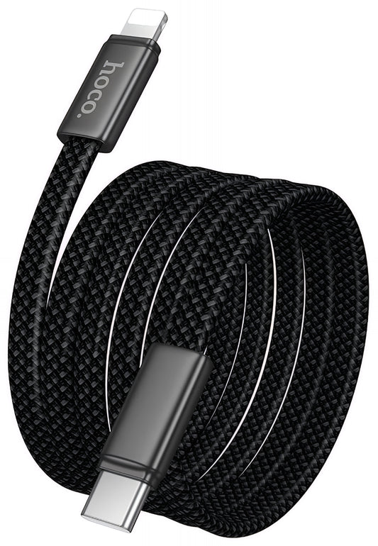 Datový a nabíjecí kabel USB-C - Lightning HOCO X125, 30W, 1m, černý
