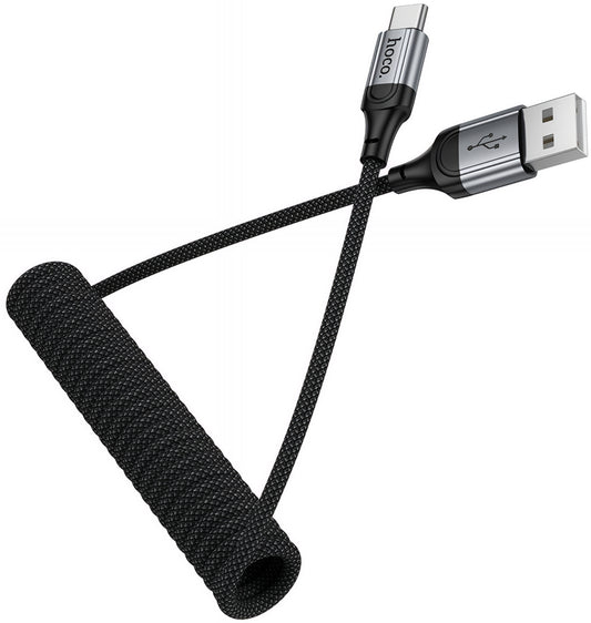 Datový a nabíjecí kabel USB-A - USB-C HOCO X121, 18W, 1.5m, černý