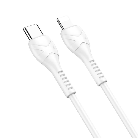 Datový a nabíjecí kabel USB-C - Lightning HOCO X37, 27W, 1m, Bílý