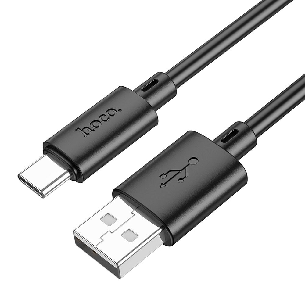 Datový a nabíjecí kabel USB-A - USB-C HOCO X88, 18W, 1m, černý