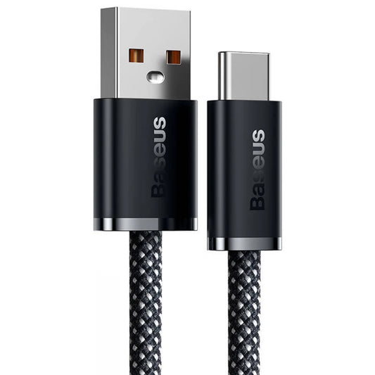 Datový a nabíjecí kabel USB-A - USB-C Baseus Dynamic Series, 100W, 2m, šedý CALD000716
