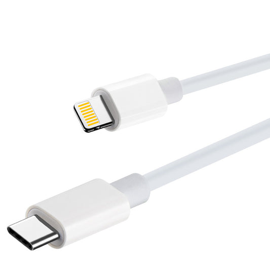 Datový a nabíjecí kabel USB-C - Lightning MaXlife MXUC-05, 20W, 1m, Bílý