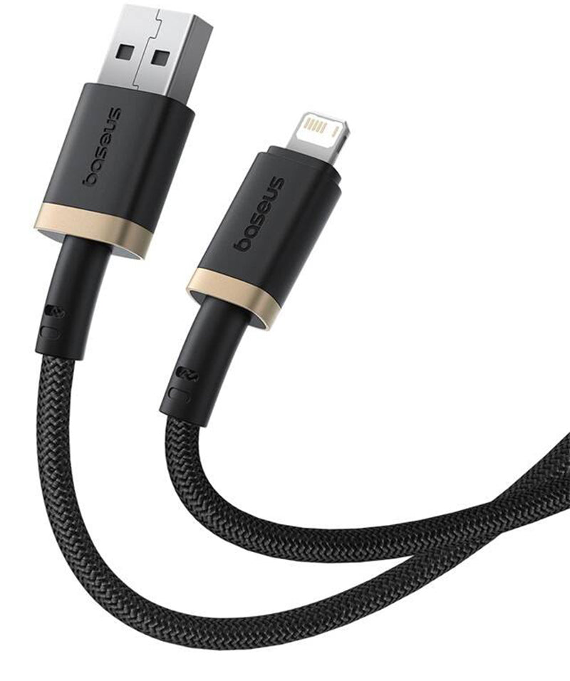 Datový a nabíjecí kabel USB-A - Lightning Baseus Dura Series, 18W, 1m, Zlatý P10377801U01-00