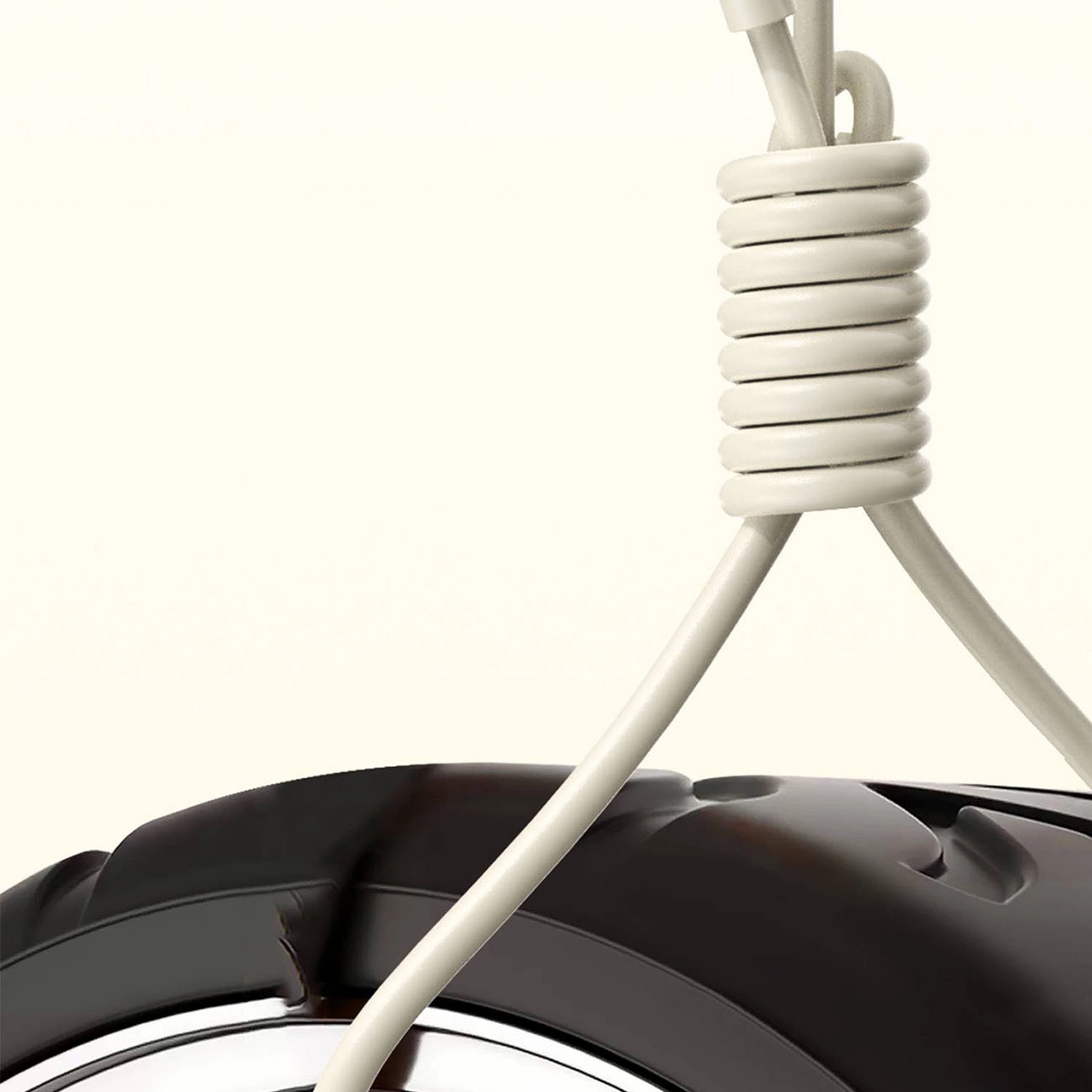 Datový a nabíjecí kabel USB-A - Lightning Dudao L7SL, 18W, 1m, béžový