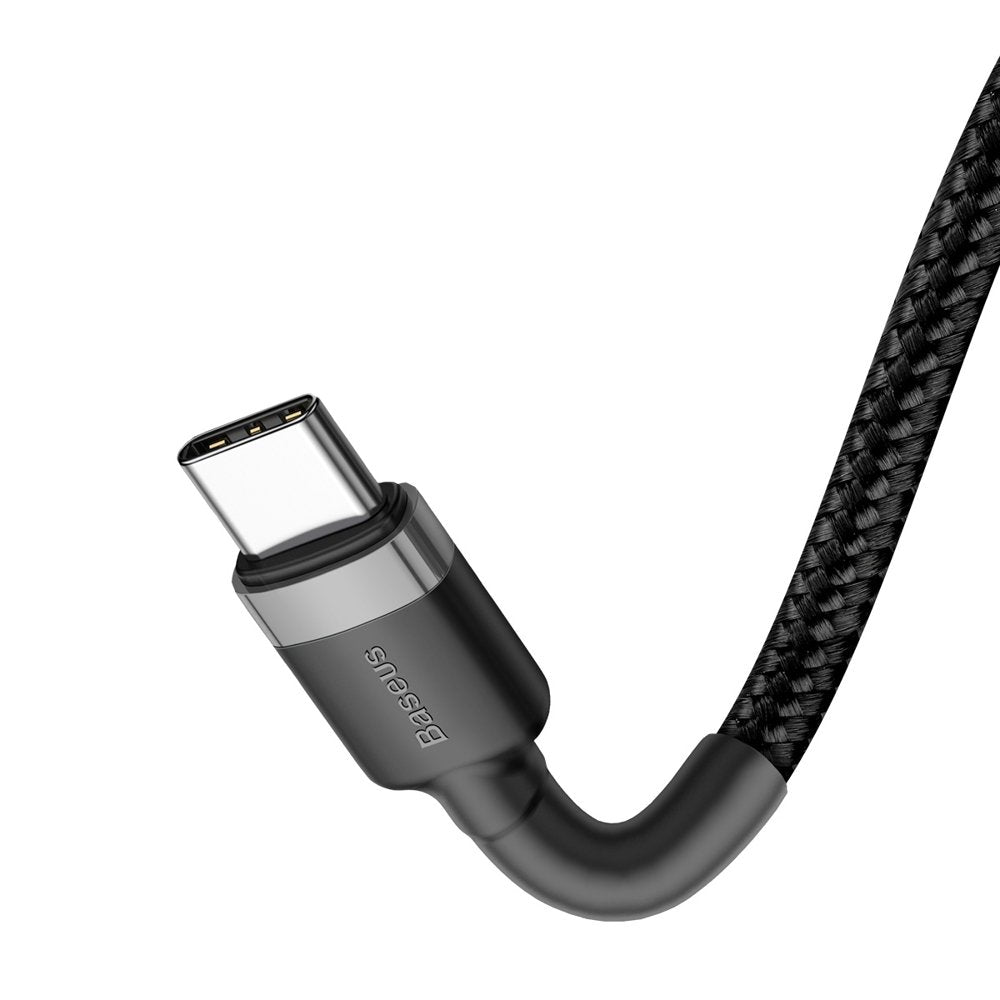 Datový a nabíjecí kabel USB-C - USB-C Baseus Cafule, 60W, 1m, černý CATKLF-GG1 CATKLF-GG1