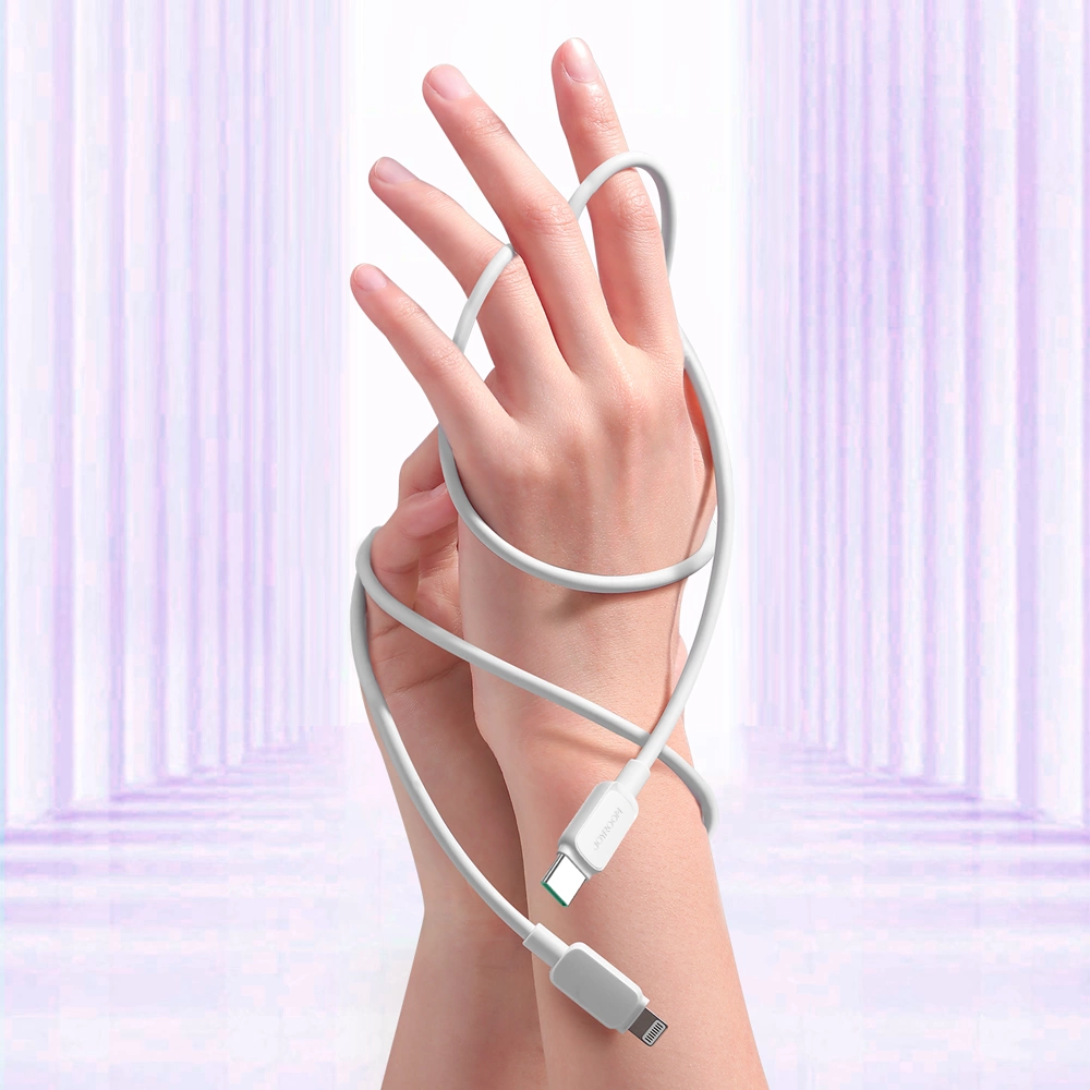 Datový a nabíjecí kabel USB-C - Lightning Joyroom S-A14, 30W, 1.2m, bílý