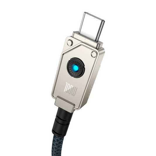 USB-C Data and Charging Cable - USB-C Baseus Unbreakable, 100W, 2m, White P10355800221-01