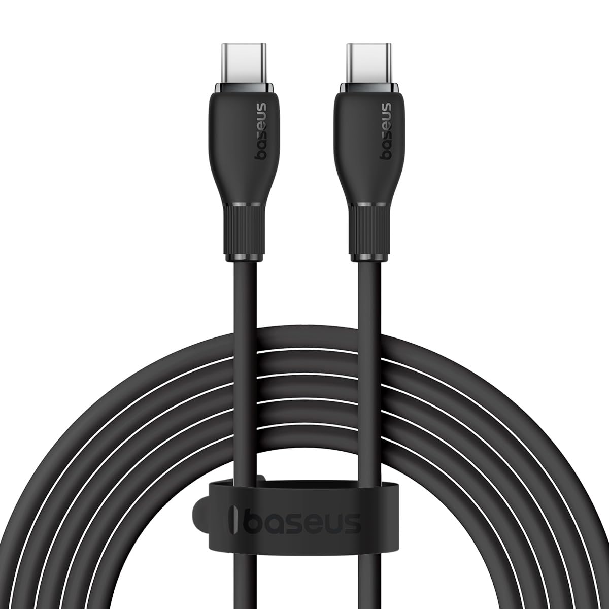 Kabel pro data a nabíjení USB-C - USB-C Baseus Pudding, 100W, 2m, Černý P10355702111-01