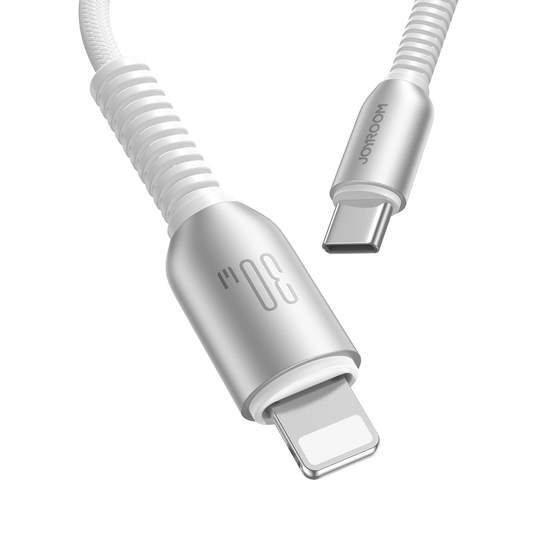 Datový a nabíjecí kabel USB-C - Lightning Joyroom S-A51, 30W, 1.2m, šedý