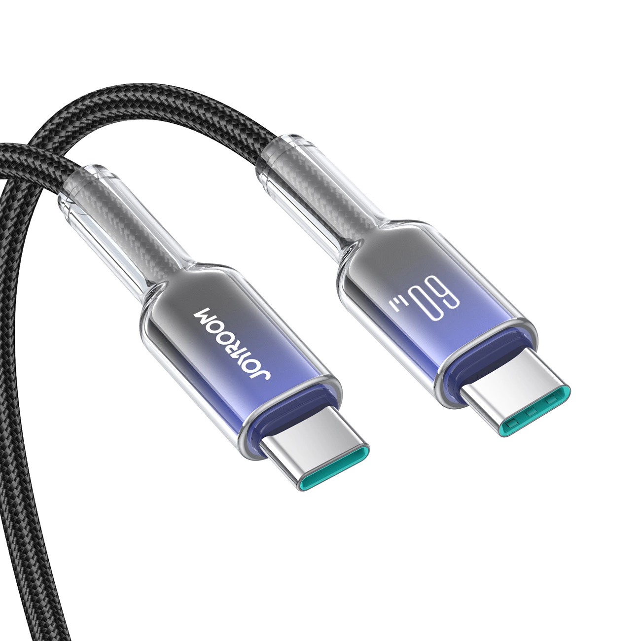 Kabel pro data a nabíjení USB-C - USB-C Joyroom S-A42, 60W, 1.2m, černý