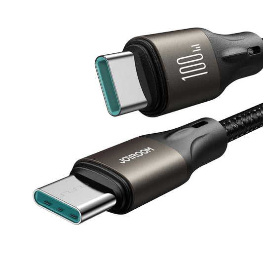 Datový a nabíjecí kabel USB-C - USB-C Joyroom S-A25 Light-Speed, 100W, 1.2m, Černý