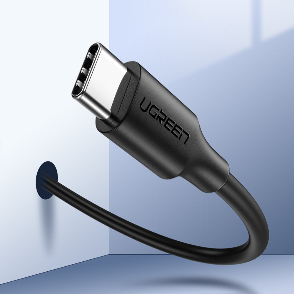 Datový a nabíjecí kabel USB-C - USB-C UGREEN US286, 60W, 1m, černý