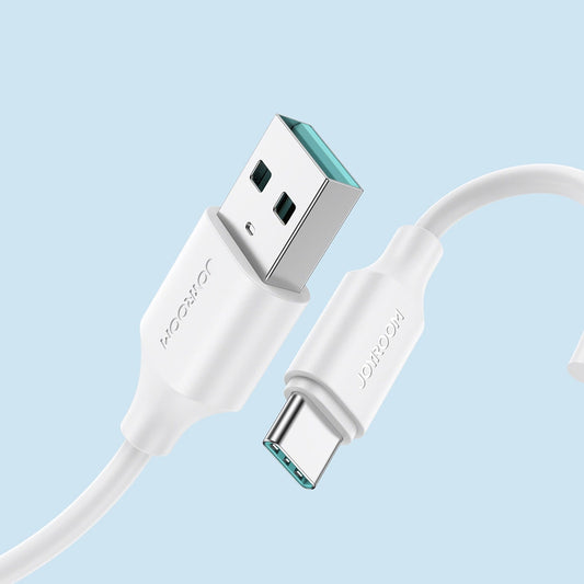 Datový a nabíjecí kabel USB-A - USB-C Joyroom S-A9, 20W, 1m, Bílý