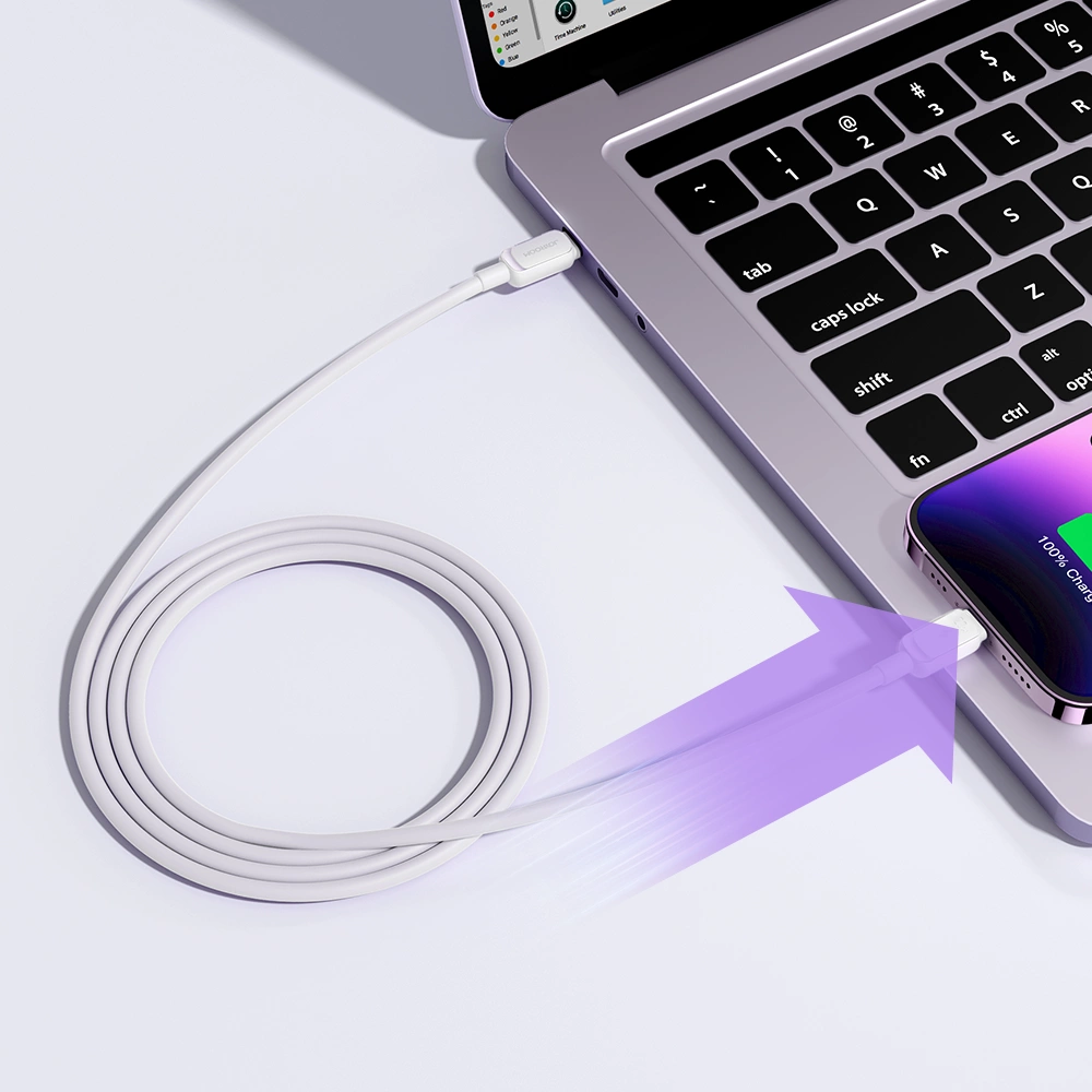 Datový a nabíjecí kabel USB-C - Lightning Joyroom S-A14, 30W, 1.2m, bílý