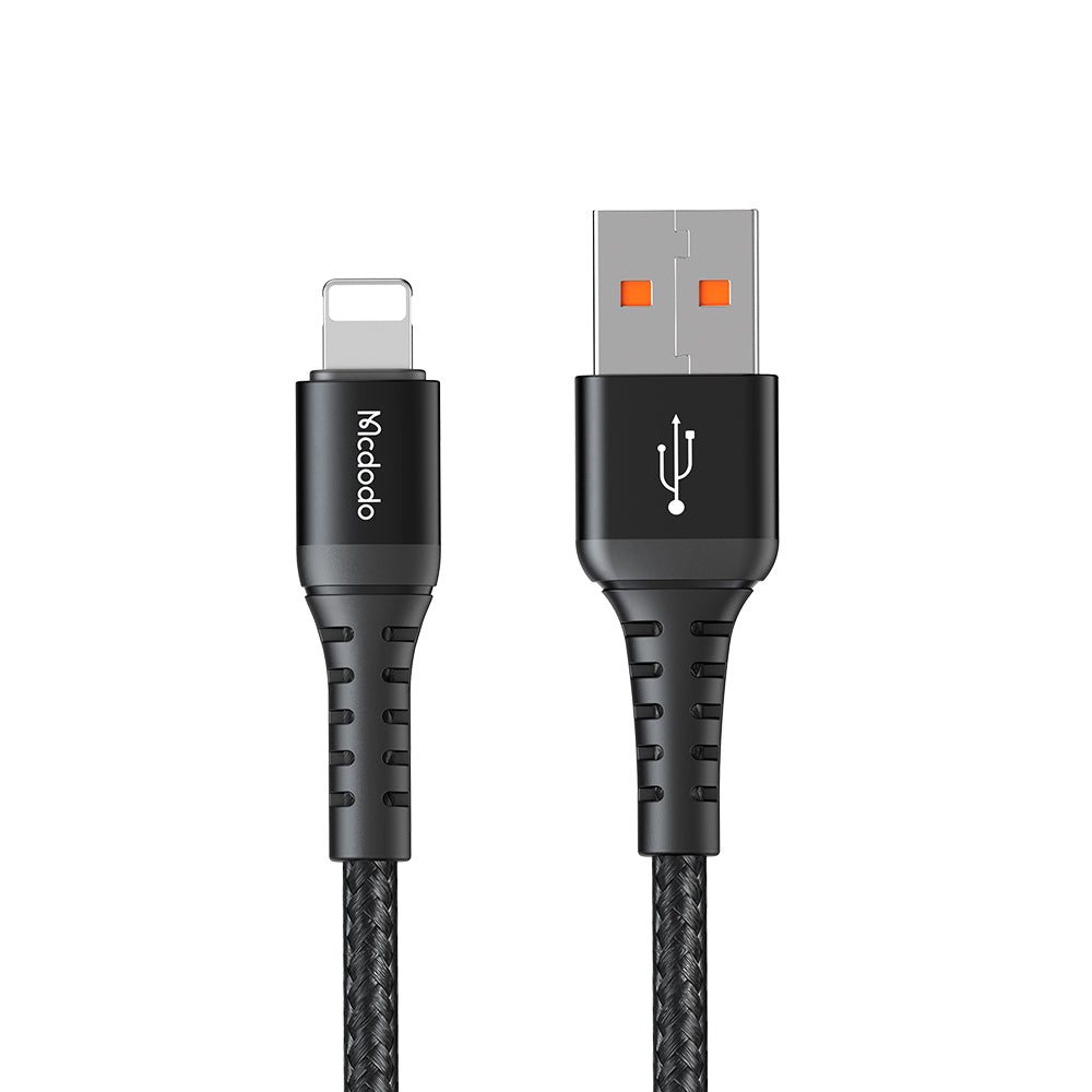 Datový a nabíjecí kabel USB-A - Lightning McDodo CA-2261, 18W, 1m, černý