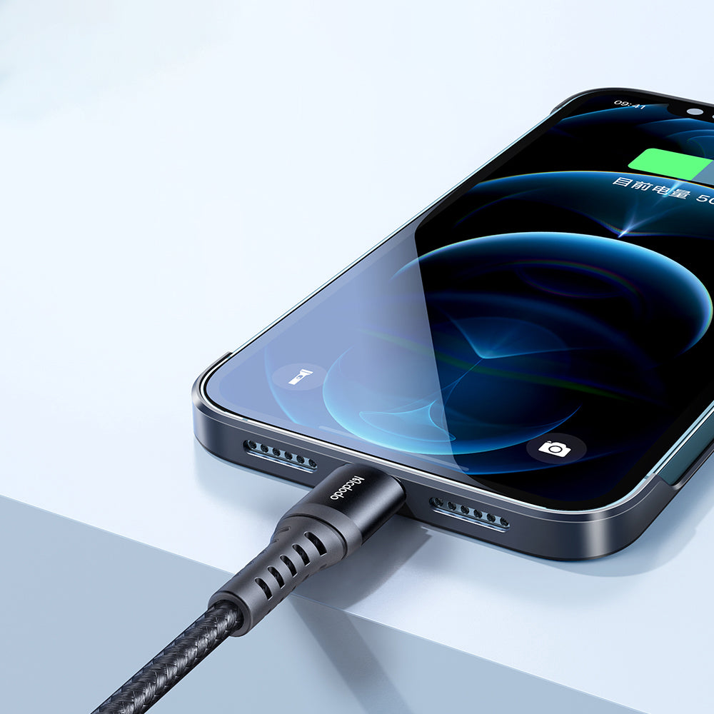 Datový a nabíjecí kabel USB-A - Lightning McDodo CA-2261, 18W, 1m, černý