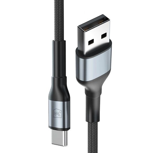 Datový a nabíjecí kabel USB-A - USB-C 3MK Hyper N, 18W, 2m, černý
