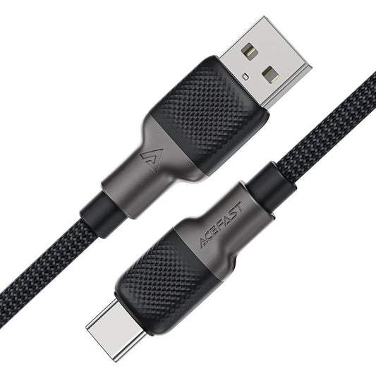 Datový a nabíjecí kabel USB-A - USB-C Acefast C10-04, 18W, 1.2m, černý