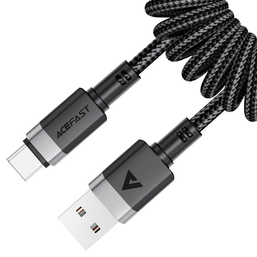 Datový a nabíjecí kabel USB-A - USB-C Acefast C14-04, 18W, 1.2m, černý